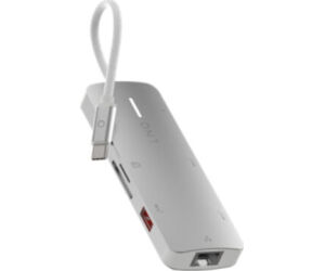 Hub 8 Puertos Pro Usb-c 140w Gris Linq
