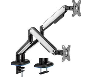 Soporte Monitor Aisens Mesa Rgb Gaming Contrapeso Monitor(3 Piv 2 Brazos)17"-32"