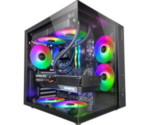 Caja Semitorre Atx Mcv-one Frgb Negro Mars Gaming