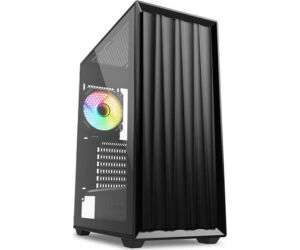 Caja Gaming Atx Sharkoon Vk3 Rgb 2xusb 1xtrrs Sn Fuente Negro