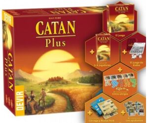 Juego de mesa devir catan big box pegi 10