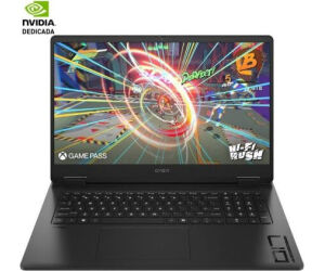 Portátil Gaming HP Omen 17-DB0007NS Ryzen 9 8945HS/ 32GB/ 1TB SSD/ GeForce RTX 4060/ 17.3"/ Sin Sistema Operativo