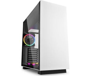 Caja Atx Sharkoon Pure Steel 2xusb3.0 Rgb Sin Fuente Blanco