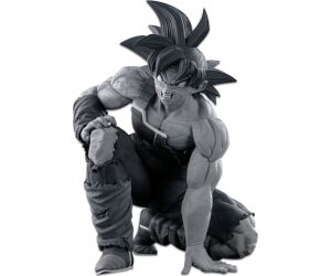 Figura banpresto dragon ball super bardock tones blanco & negro