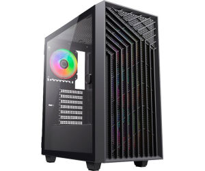 Caja Semitorre Atx Ga300 Grid Line Negro Coolbox