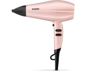 Secador Babyliss Rose Blush 2200/ 2200W/ Iónico/ Negro y Rosa