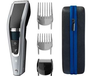 Cortapelos philips hairclipper 5000 hc5650 - 15  28 ajustes -  3 peines -  90m autonomia -  lavable -  estuche rigid