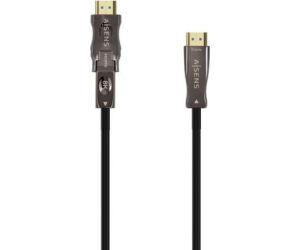 Cable HDMI 2.1 AOC 8K Desmontable Aisens A153-0646/ HDMI Macho / D Macho - HDMI Macho/ 30m/ Negro