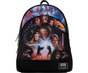 Mini mochila loungefly star wars trilogia 2