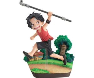 Figura megahouse gem series one piece portgas d. ace run! run! run!