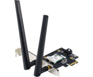 Tarjeta de Red Inalámbrica-PCI Express Asus PCE-AXE5400/ 5400Mbps/ 2.4/5/6GHz