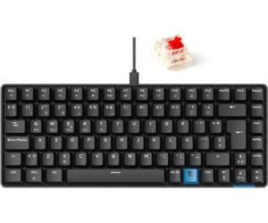Hiditec teclado Gaming GM1K Switches red