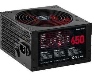 Fuente de Alimentación Nox NX/ 650W/ Ventilador 14cm