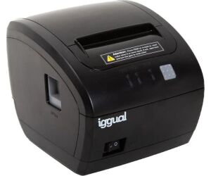 iggual Impresora térmica TP EASY 80 USB+RJ11 negra
