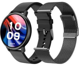 Smartwatch SPC Smartee Duo Classic 9652N/ Notificaciones/ Frecuencia Cardíaca/ Negro/ Incluye Correa Extra