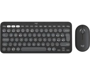 Teclado + Raton Wireless Multidispositivo Pebble 2 Negro Logitech
