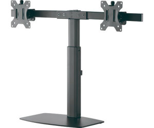 Soporte de Sobremesa para 2 Monitores TooQ DB1727TN-B/ Giratorio/ Inclinable/ hasta 6kg