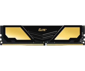 Ddr4 Teamgroup Elite Heatsink 16gb 3200 Negro / Dorado