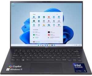 Portátil LG Gram 14Z90S-V.AP75B Intel Core Ultra 7-155H/ 16GB/ 512GB SSD/ 14"/ Win11 Pro