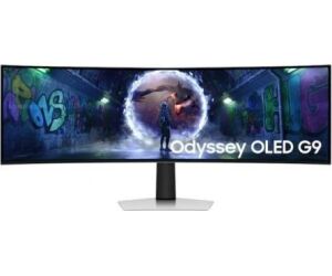 Smart Monitor Ultrapanorámico Curvo Gaming Samsung Odyssey OLED G9 S49DG934SU 49"/ Dual QHD/ Multimedia/ 0.03ms/ 240Hz/ OLED/ Regulable en altura