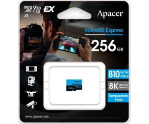 Tarjeta de Memoria Apacer 256GB UHS-I/ Clase 10/ 810MBs