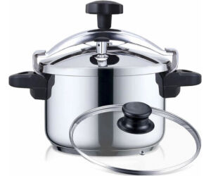 Olla Inox Plus + Valvula Rotativa 4l Haeger