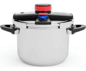 Olla a Presión Orbegozo HP 6200/ 6L/ Acero Inoxidable/ Apta para Inducción