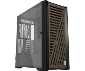Caja ordenador phoenix gaming artisan noble negra frontal de madera atx filtros antipolvo tipo c