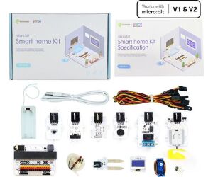 Kit de sensores inteligentes micro:bit casa inteligente - smart home kit - sin placa