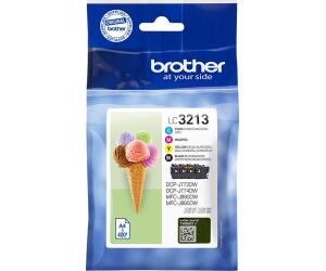 Pack cartuchos tinta brother lc3213val negro cian magenta amarillo 400 paginas cada uno