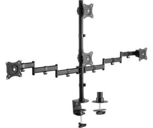 Soporte Aisens Mesa Eco Giratorio Inclinable 4 Monitores 8kg 13-27
