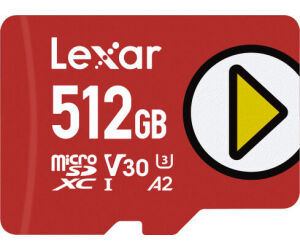 Lexar PLAY microSDXC UHS-I Card 512 GB Clase 10