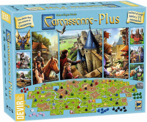 Juego de mesa devir carcassonne big box