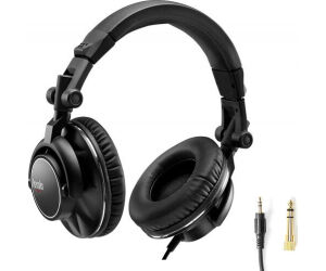 Hercules HDP DJ60 Auriculares Diadema Conector de 3,5 mm Negro
