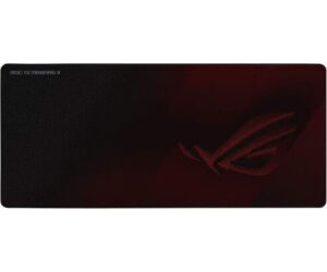 ASUS ROG Strix Scabbard II Alfombrilla de ratón para juegos Negro, Rojo