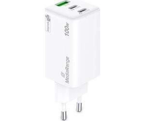 Cargador Mediarange Triple Usb-a U Usb-c 100w