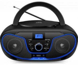 Radio CD Daewoo DW3012/ 4W/ Negro y Azul