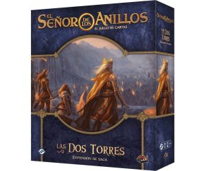 Juego de mesa juego de cartas el señor de los anillos las dos torres expansion de saga edad recomendada 14 años