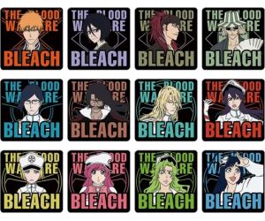 Surtido posavasos bleach thousand year blood war 24 unidades