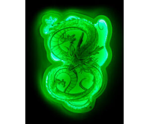 Mural lampara neon teknofun madcow entertainment dragon ball shenron light - up 40 cm