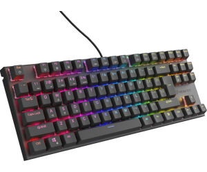 Teclado Gaming Genesis Thor 303 Usb Retroiluminado Mecanico Negro