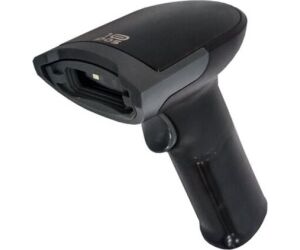 10pos Lector De CÓdigo De Barras LÁser 1d & 2d Is-300un Usb Negro Soporte Incl