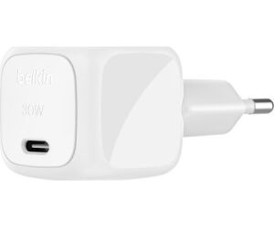 Belkin BoostCharge Portátil, Smartphone, Tableta Blanco Corriente alterna Carga rápida Interior