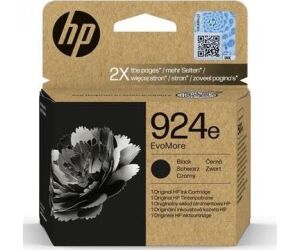 HP Cartucho de Tinta Original EvoMore 924e negra