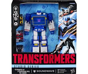 Figura hasbro transformers studio series ldr 86 soundwave