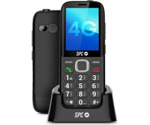 Teléfono Móvil SPC Fortune 2 Max 4G para Personas Mayores/ Negro