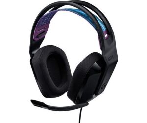 Auriculares Gaming con Micrófono Logitech G335/ Jack 3.5/ Negros