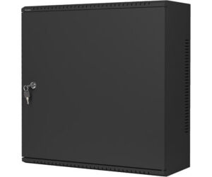 Armario Lanberg Mural Rack 19" 6u+3u/540x200 Bajo Perfil Negro Ensamblado