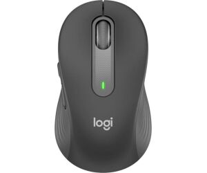 Mouse raton logitech m650 for business mediano wireless inalambrico grafito