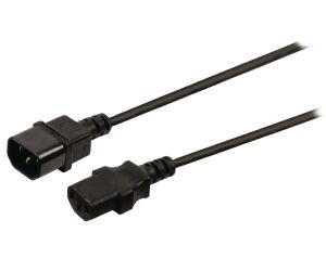 Cable alimentación IEC-320-C14 - IEC-320-C13 de 2m.